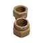 New – Open box Lot of 2 ESNA 41NW-164 Heavy Hex Slotted Beam Metal Locknut, 1"-14UNS