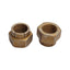 New – Open box Lot of 2 ESNA 41NW-164 Heavy Hex Slotted Beam Metal Locknut, 1"-14UNS
