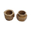 New – Open box Lot of 2 ESNA 41NW-164 Heavy Hex Slotted Beam Metal Locknut, 1"-14UNS