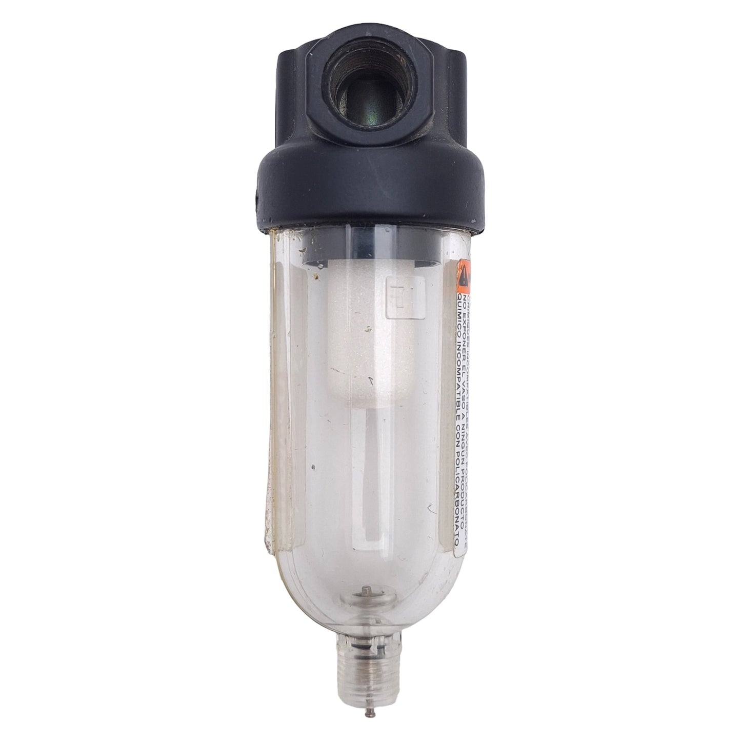 Used Dayton 4ZL08 Particulate Compressed Air Filter, 1/4in NPT, 150psi, 5µm, 26cfm