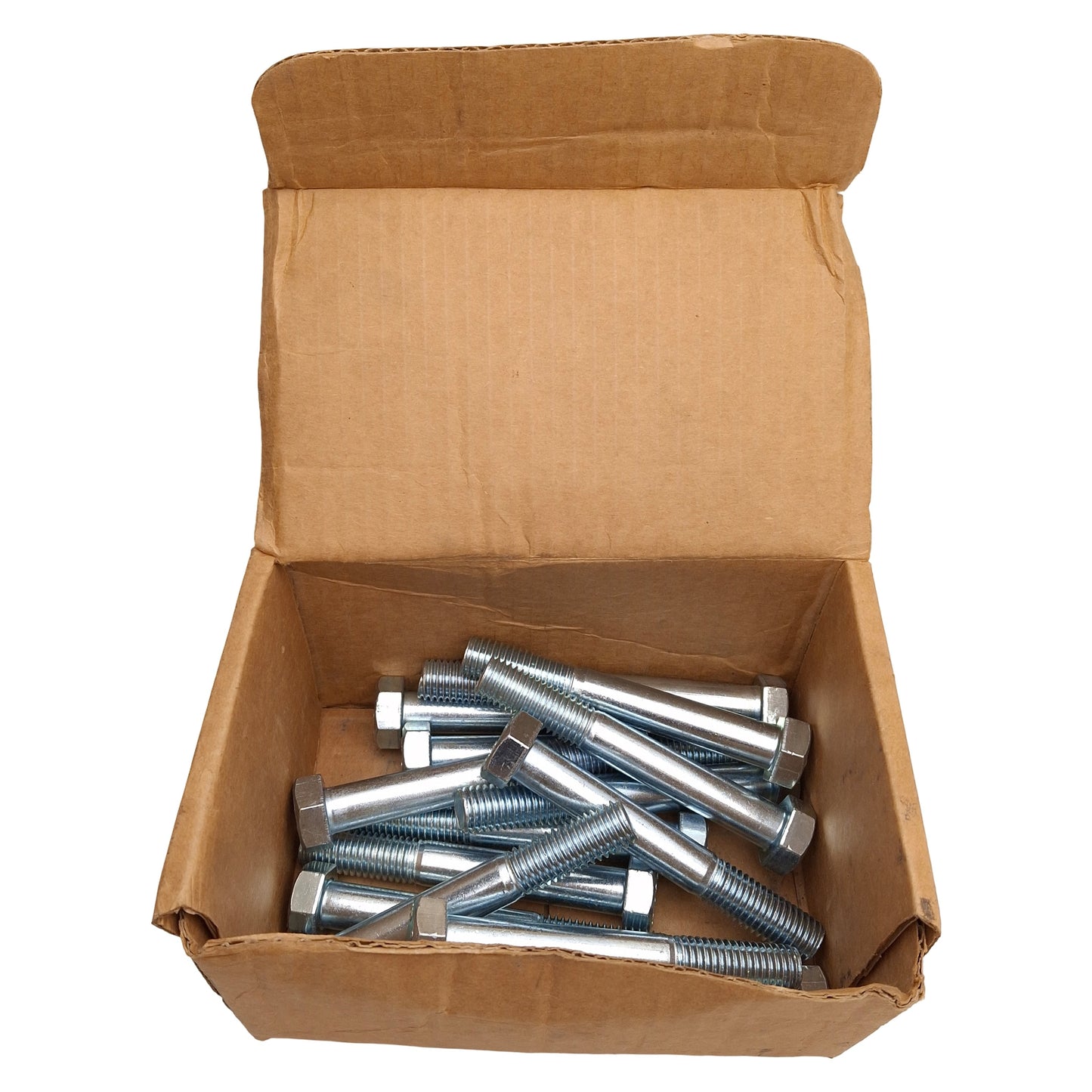 New Lot of 15 American Fasteners HC10-04.50 Hex Cap Screw, 5/8in-11 x 4-1/2in, Zinc