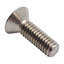 New – Open box Lot of 100 Flat Head Capped Screws Stainless Steel, 5/16in Diameter x 1in Length