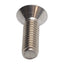 New – Open box Lot of 100 Flat Head Capped Screws Stainless Steel, 5/16in Diameter x 1in Length