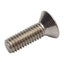 New – Open box Lot of 100 Flat Head Capped Screws Stainless Steel, 5/16in Diameter x 1in Length