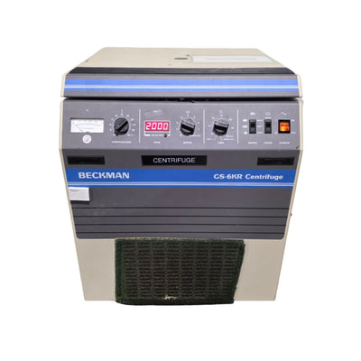 Used Beckman GS-6 KR Refrigerated Centrifuge With GH3.7 Rotor, -10 To 25°C 120VAC