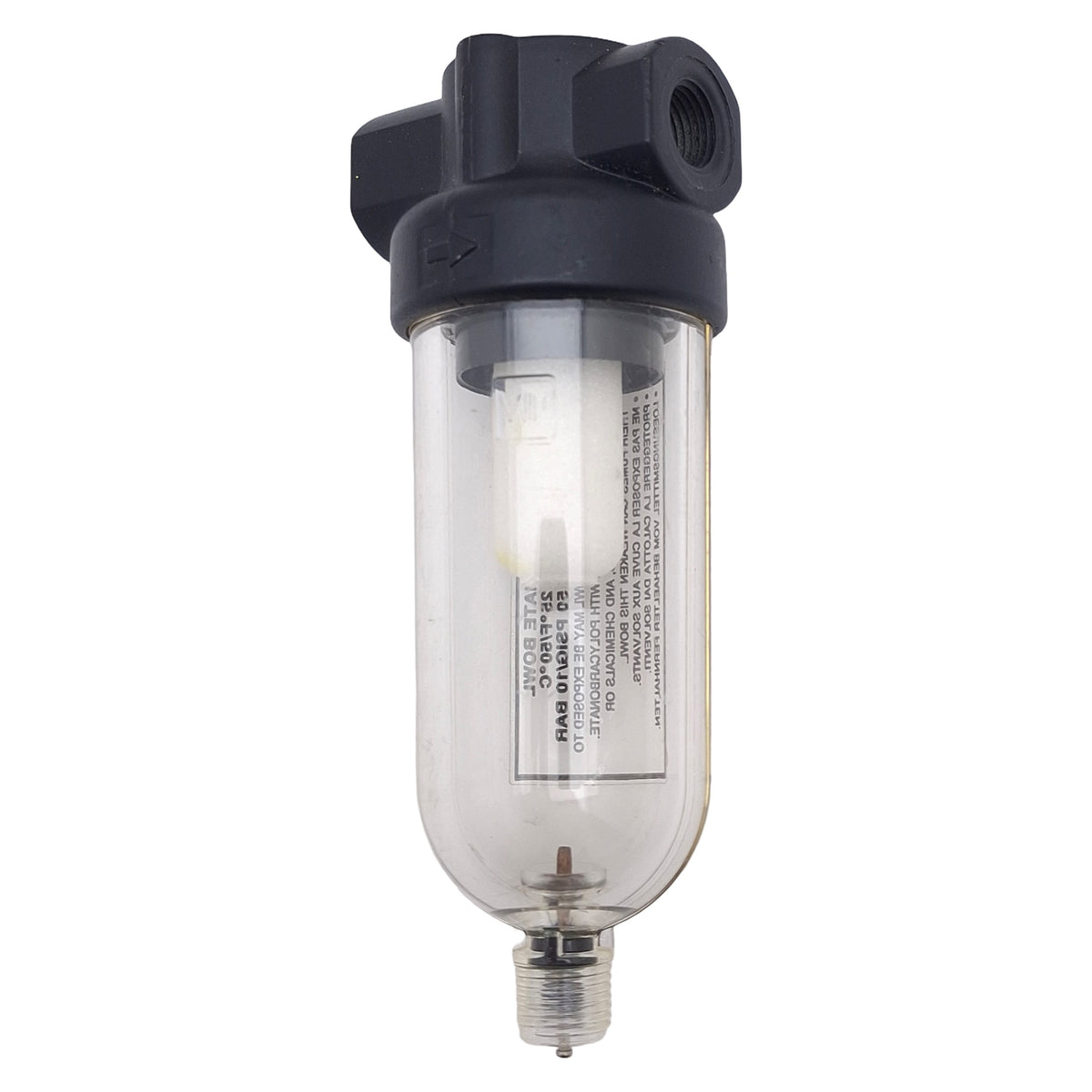 Used Norgren F07-100-M1TA Pneumatic Filter, 1/8in PTF, 150psi Max, 5µm, 19scfm