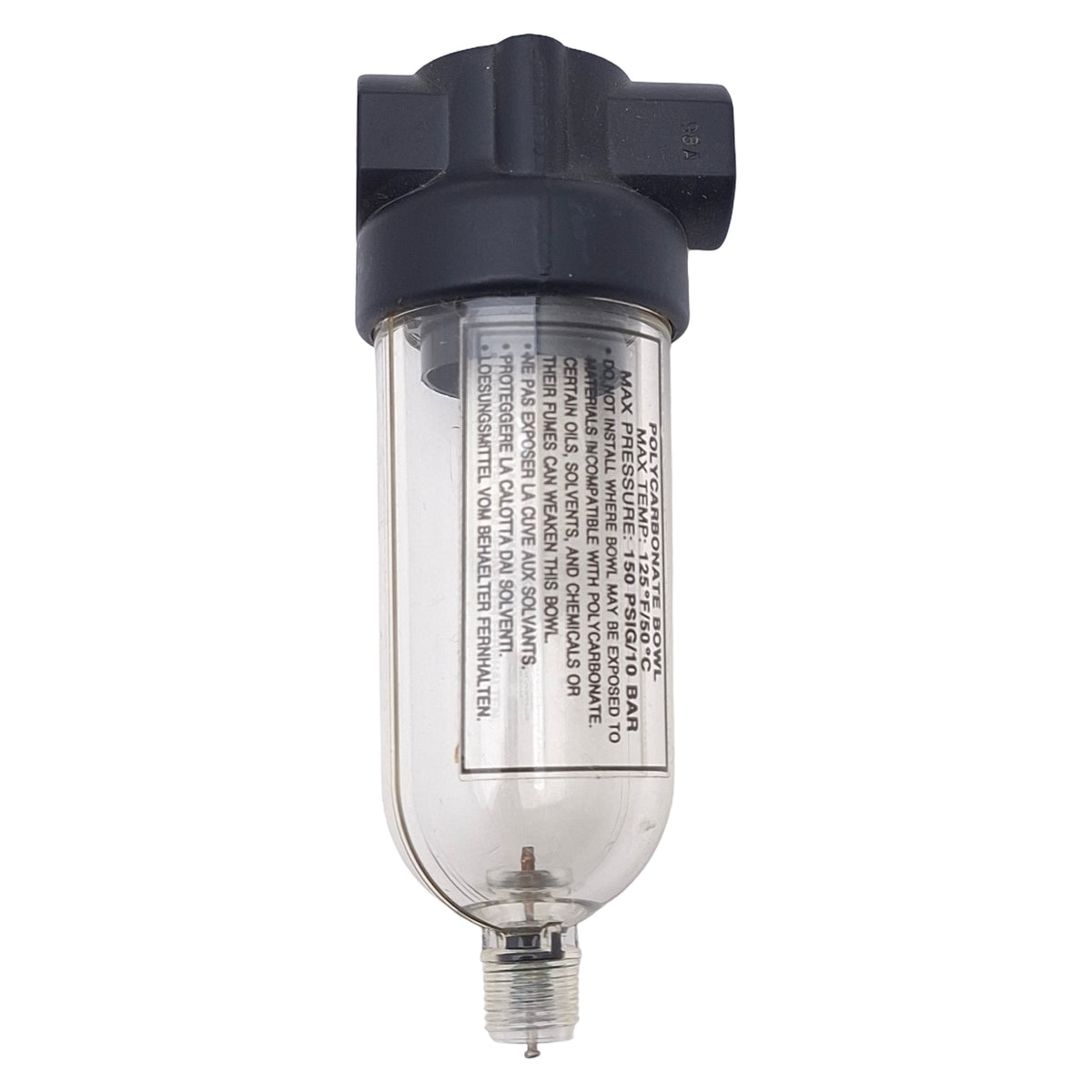 Used Norgren F07-100-M1TA Pneumatic Filter, 1/8in PTF, 150psi Max, 5µm, 19scfm