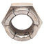 New – Open box Lot of 10 Thin Height Flex Lock Nut, M20x2.5, 15.1mm Height, 30mm Hex, Steel