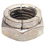 New – Open box Lot of 10 Thin Height Flex Lock Nut, M20x2.5, 15.1mm Height, 30mm Hex, Steel