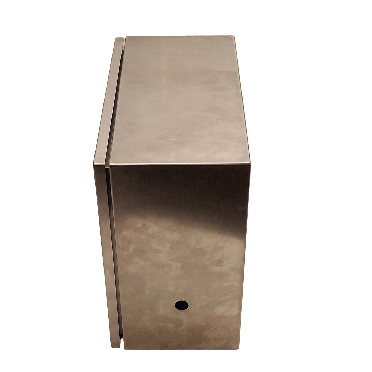 Used Nvent Hoffman CSD1618SS Turn-Latch Stainless Enclosure, 16x16x8in *Holes*