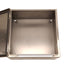 Used Nvent Hoffman CSD1618SS Turn-Latch Stainless Enclosure, 16x16x8in *Holes*