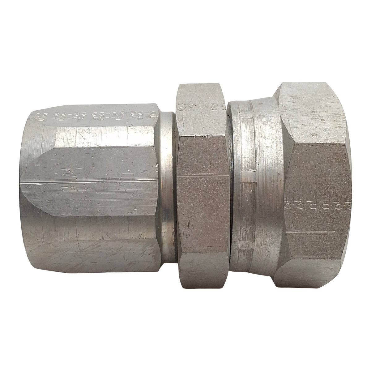 Used Parker 20622-20-22 Hydraulic Fitting, 22 Series, -20 Hose to -22 Flared Port