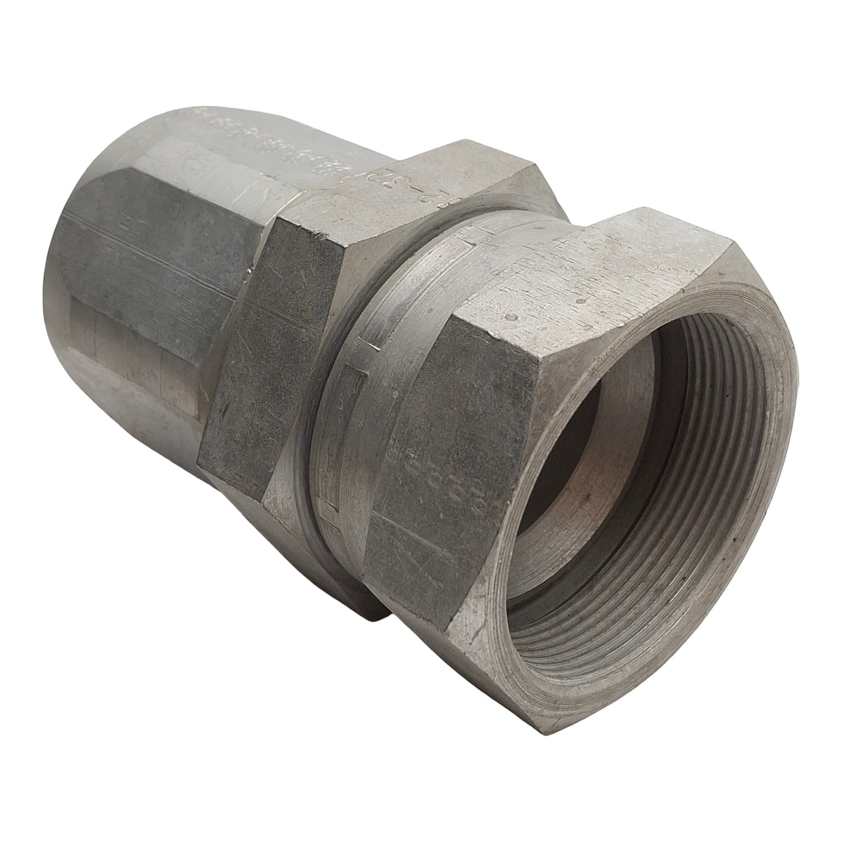 Used Parker 20622-20-22 Hydraulic Fitting, 22 Series, -20 Hose to -22 Flared Port