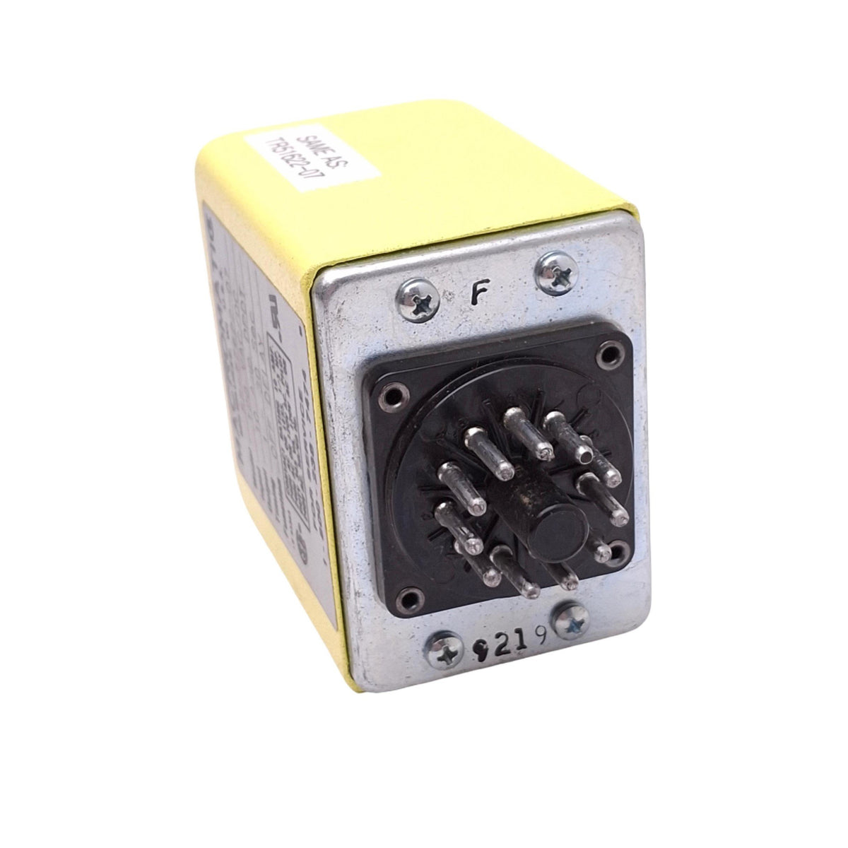 Used Macromatic SS-77622-07 Time Delay Relay, DPDT 10A Max, 1-30s, 120VAC/DC Coil