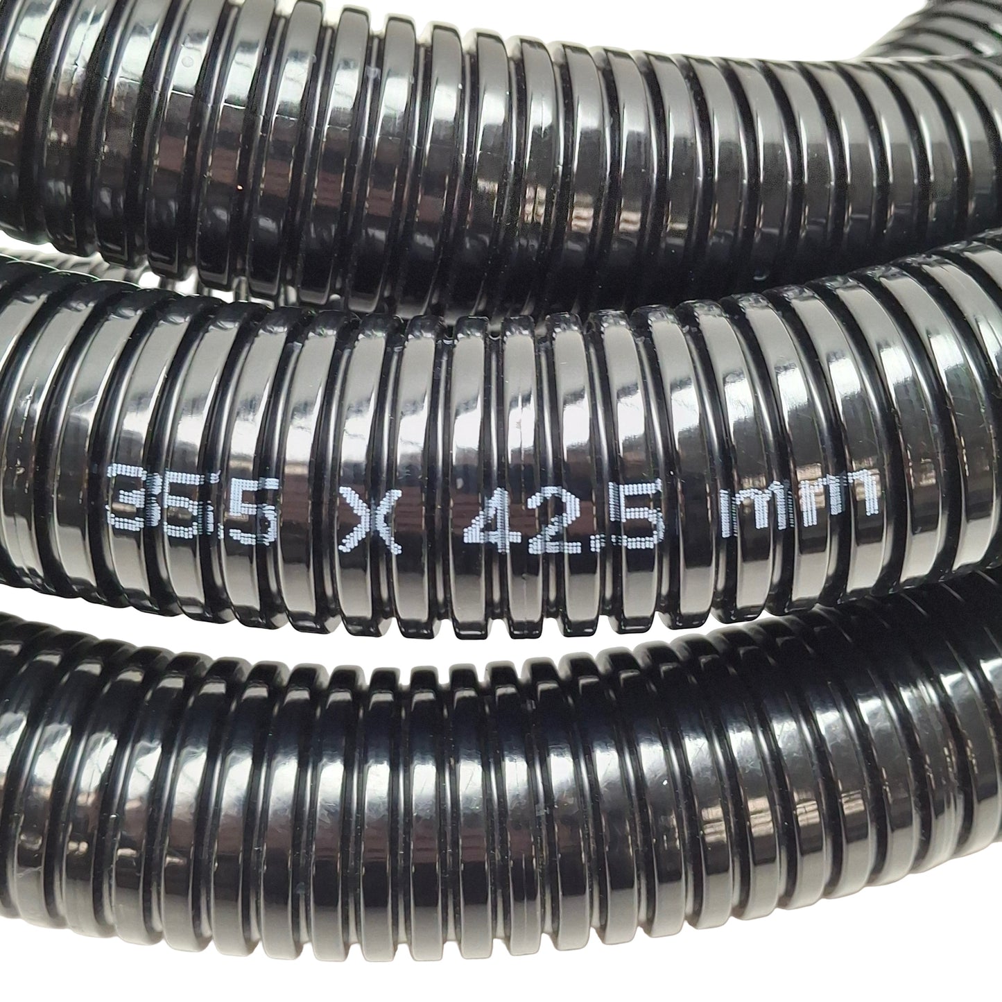 New – Open box Flexa ROHRFlexPA6-L Corrugated Flexible Tubing, 35.5mm ID, 42.5mm OD, 6 Meters