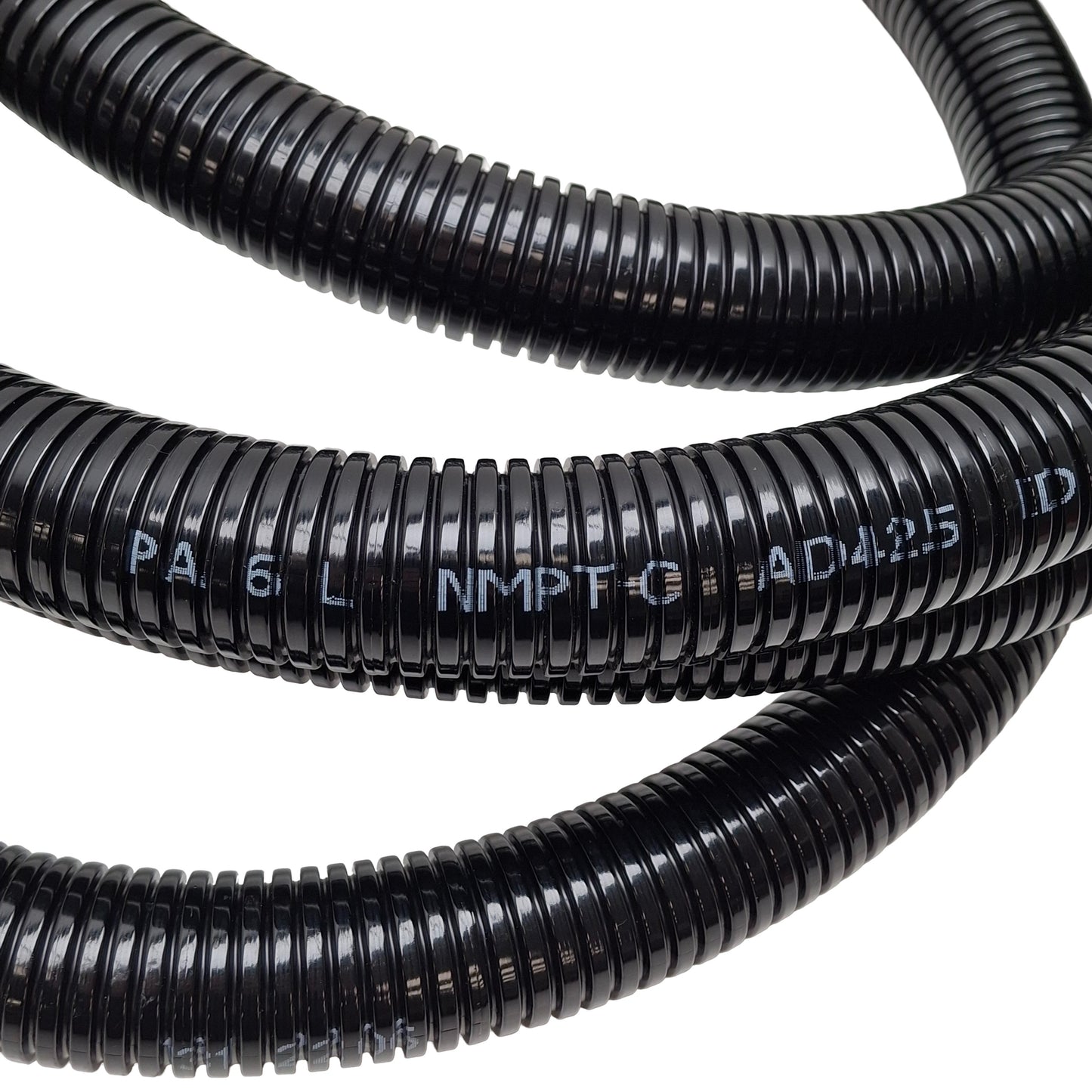 New – Open box Flexa ROHRFlexPA6-L Corrugated Flexible Tubing, 35.5mm ID, 42.5mm OD, 6 Meters