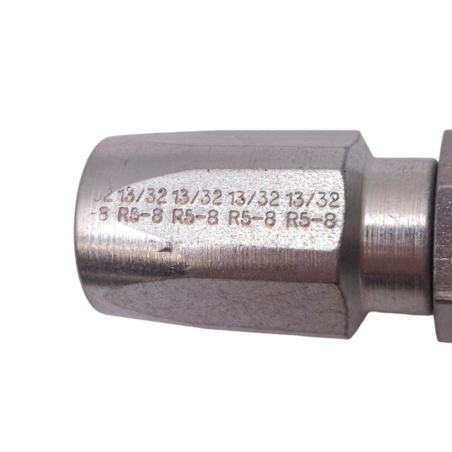 New Parker R5-08-608 Hose Fitting, 13/32in R5-08 Hose to 1/2in JIC Female, 2000psi