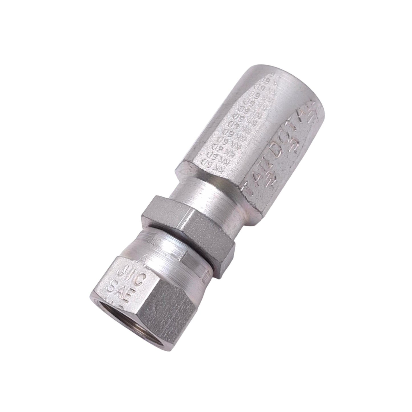New Parker R5-08-608 Hose Fitting, 13/32in R5-08 Hose to 1/2in JIC Female, 2000psi