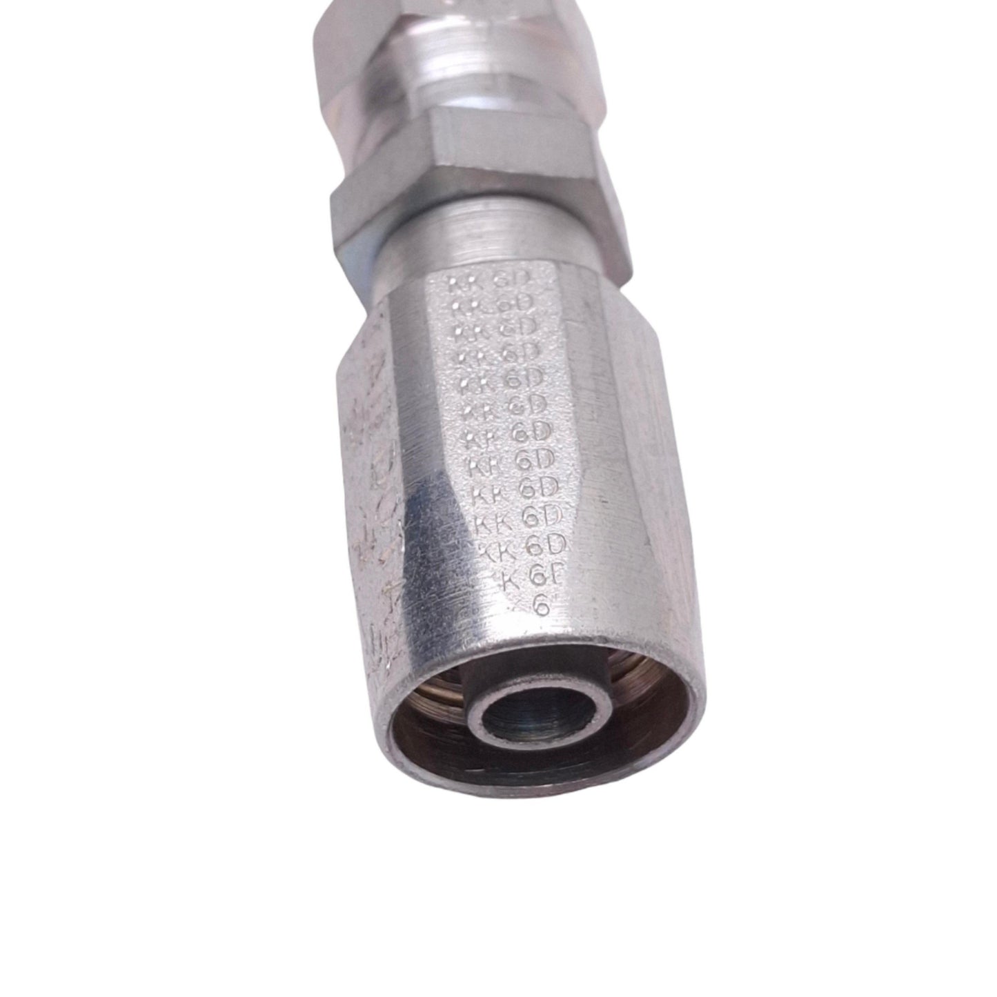 New Parker R5-08-608 Hose Fitting, 13/32in R5-08 Hose to 1/2in JIC Female, 2000psi