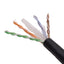 New Vertical Cable 065-300/A/P/BK Augmented Cable, CAT6A 10Gb, 4-Pair, Black, 1000ft