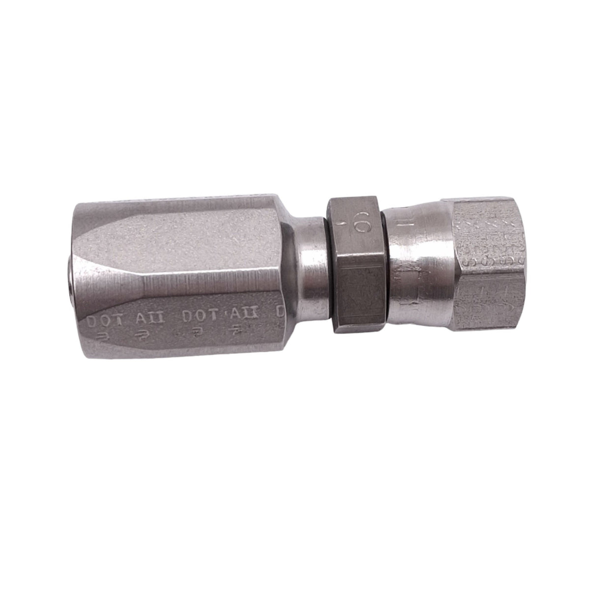 New Parker R5-06-608 Hose Fitting, 5/16in R5-06 Hose to 3/8in JIC Female, 2000psi