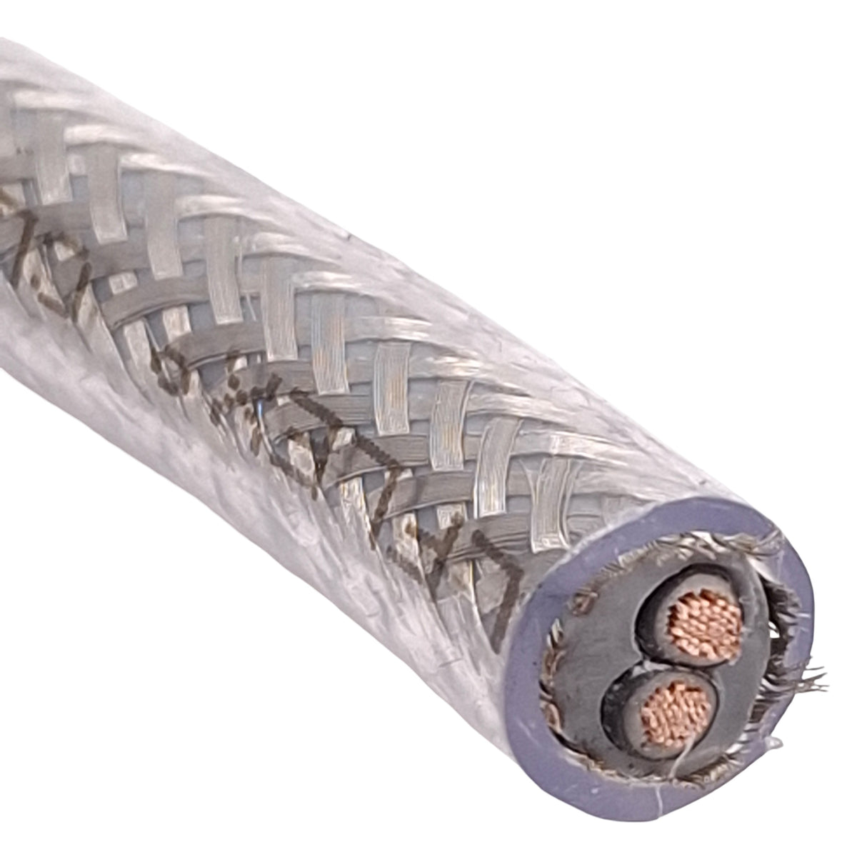 New Sterling MUL1321402 Shielded Cable, 14/2C, 50/30 BC, TC Outer Braid, PVC, 150ft