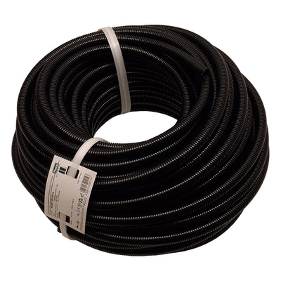New Flexa ROHSflex PA6LNMPT-C AD18.5 Corrugated Tubing, 14.3mm ID x 18.5mm OD, 50m L