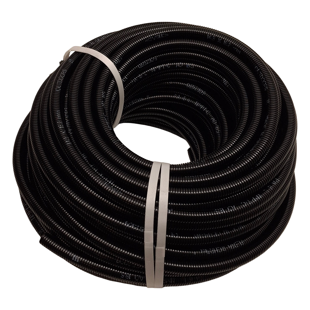 New Flexa ROHSflex PA6LNMPT-C AD18.5 Corrugated Tubing, 14.3mm ID x 18.5mm OD, 50m L