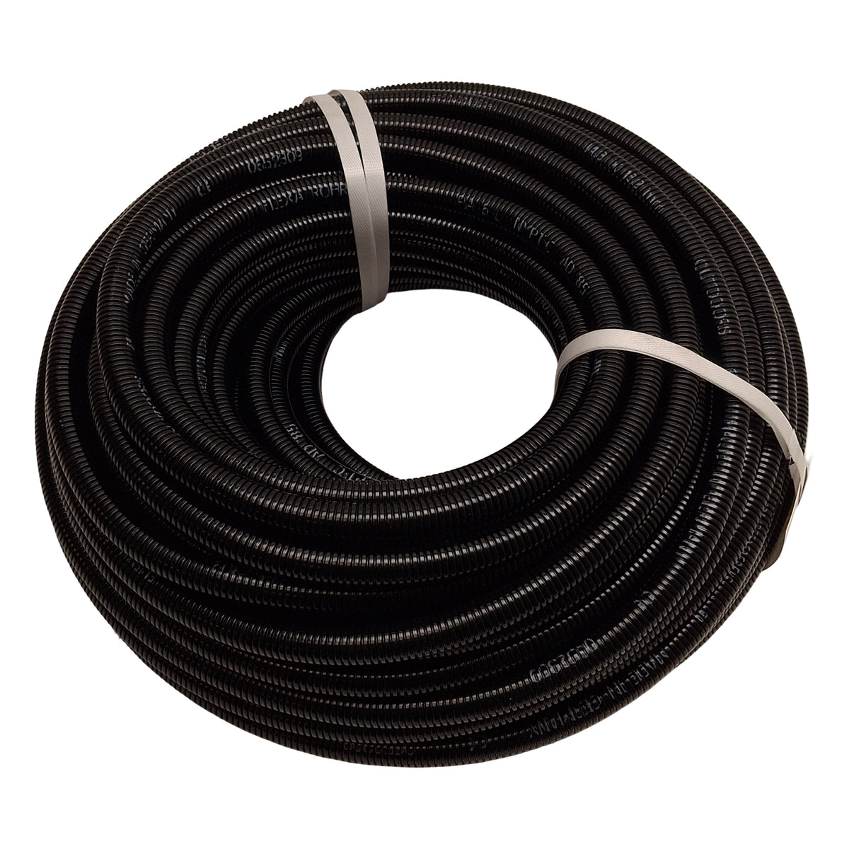 New Flexa ROHSflex PA6LNMPT-C AD18.5 Corrugated Tubing, 14.3mm ID x 18.5mm OD, 50m L