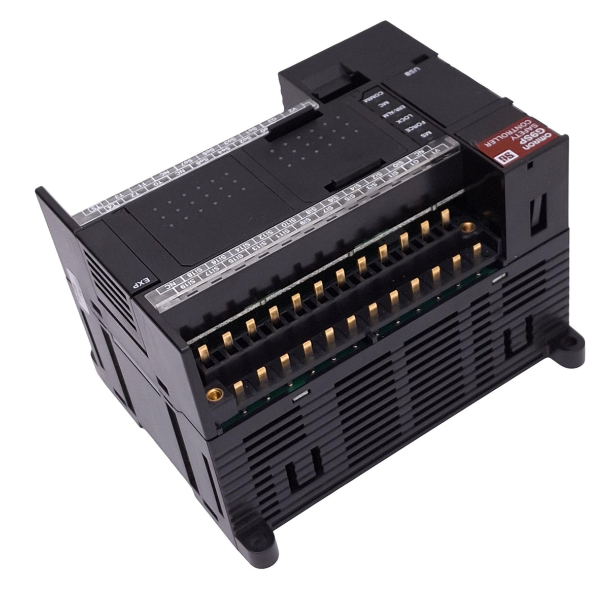 Used Omron G9SP-N20S Safety Controller, 28 Safety PNP I/O, 6 Test PNP Out, 24VDC