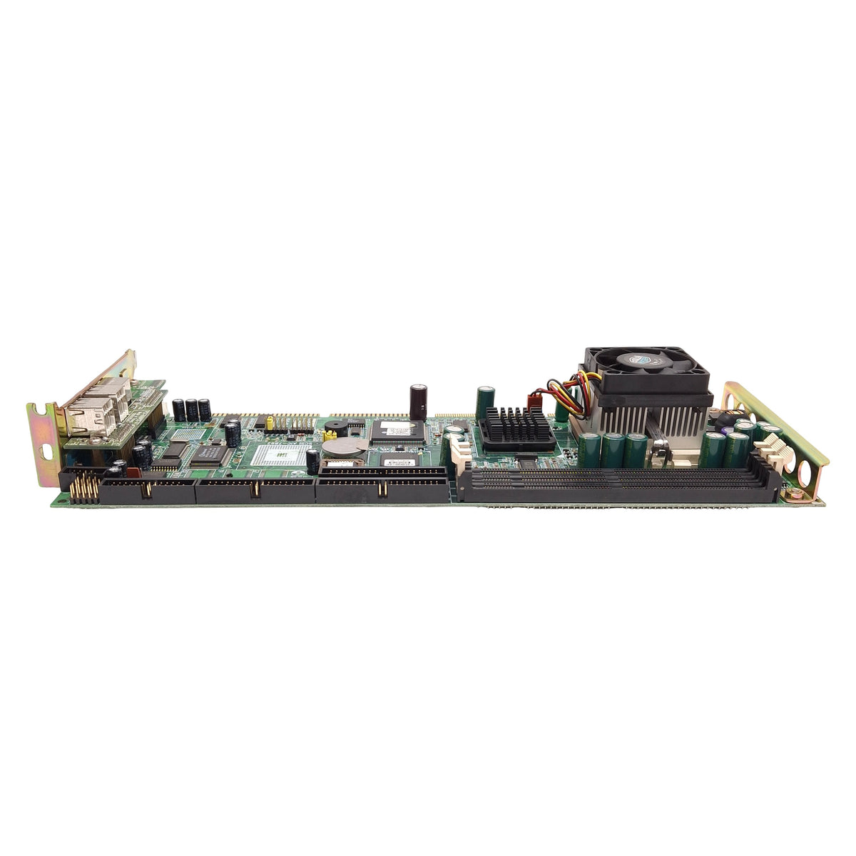 Used Advantech PCA-6180E Single board Computer, Intel P3 SL52R 1.0GHz, 3 DIMM 168-Pin