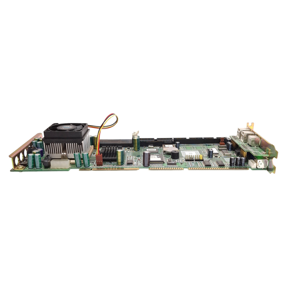 Used Advantech PCA-6180E Single board Computer, Intel P3 SL5GN 1.2GHz, 3 DIMM 168-Pin