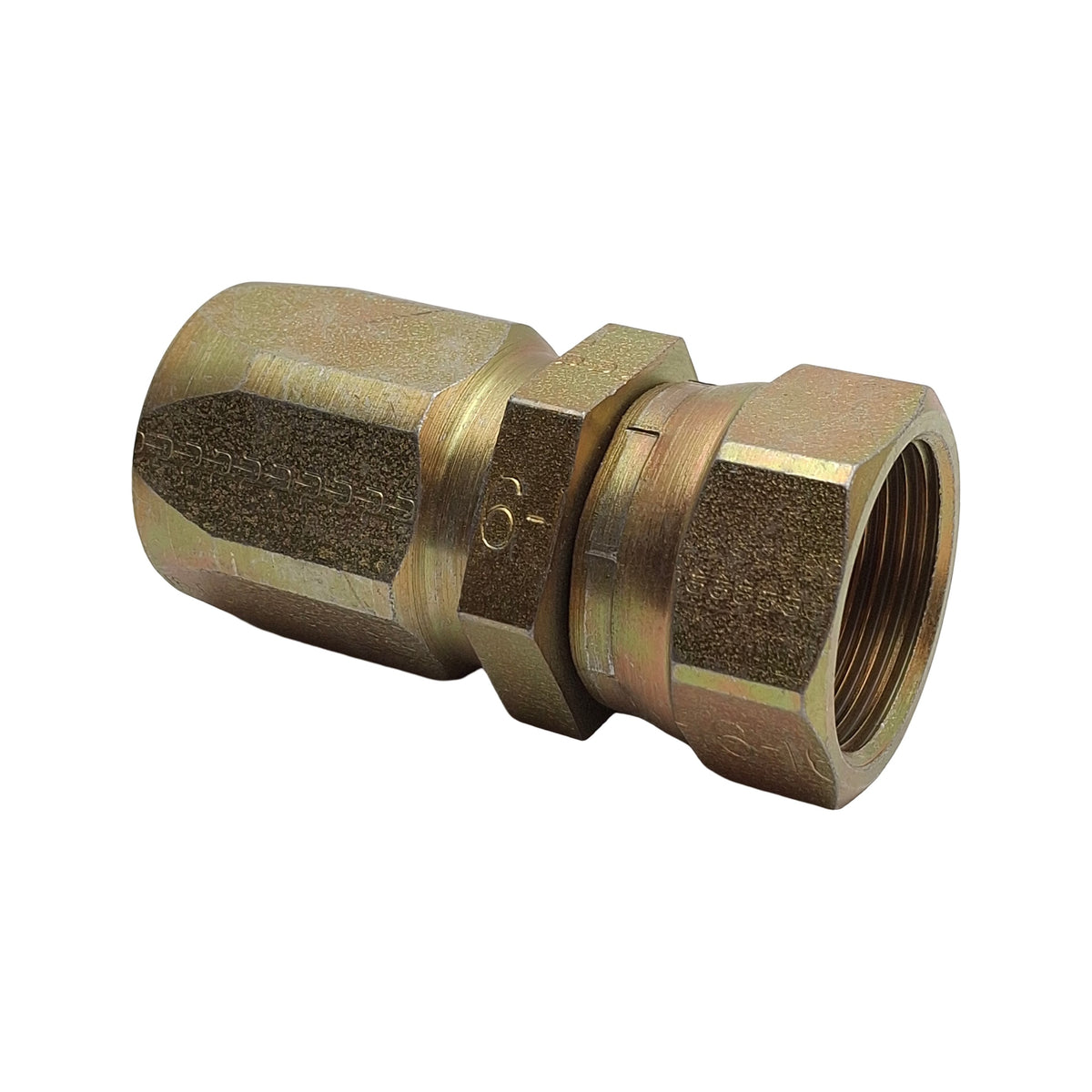 New – Open box Parker 20620-16-16 20-Series Field Attachable Fitting 1in JIC to -16 Hose Socket