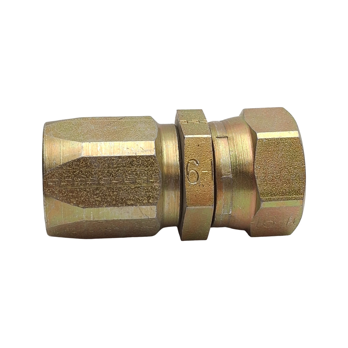 New – Open box Parker 20620-16-16 20-Series Field Attachable Fitting 1in JIC to -16 Hose Socket
