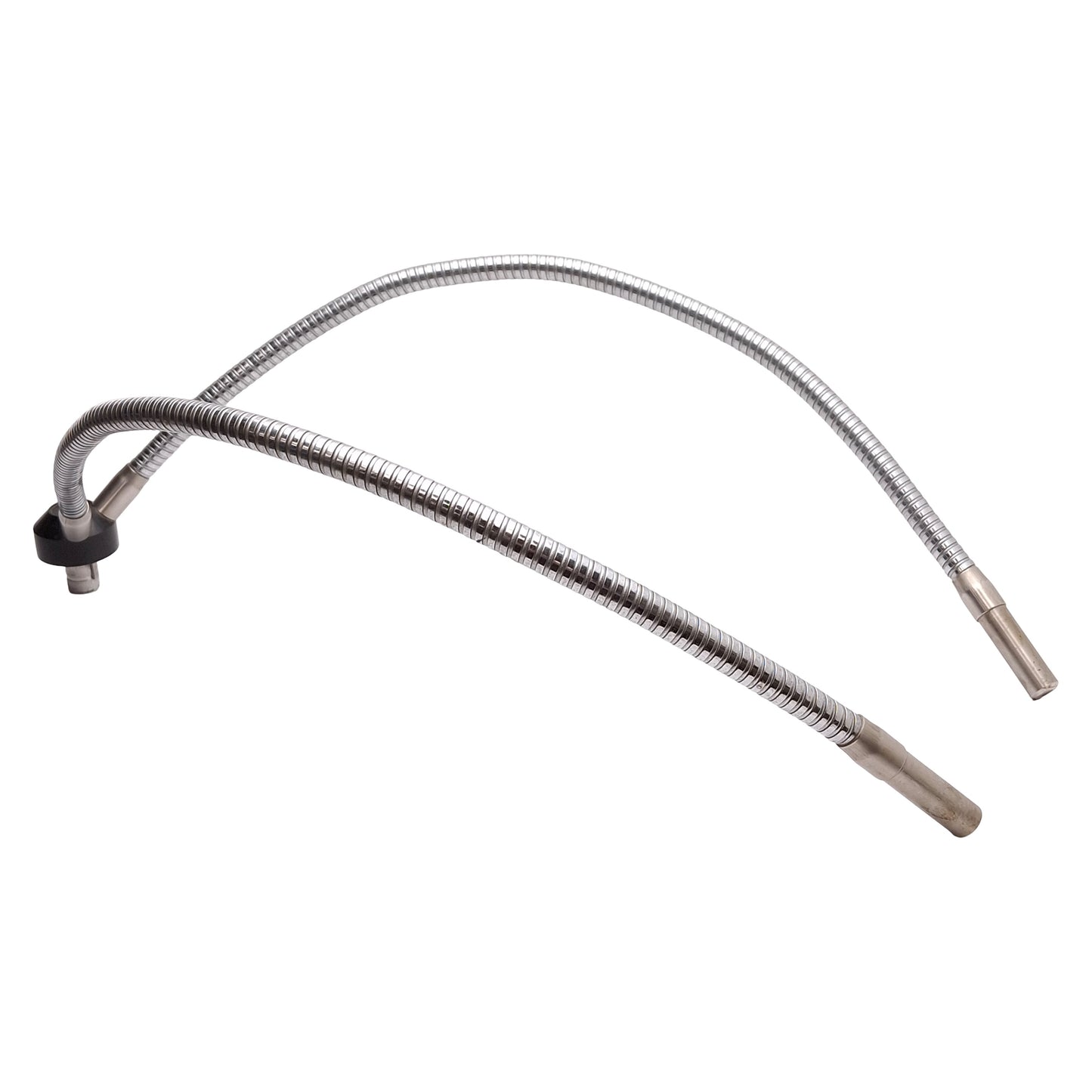 Used Dual Gooseneck Fiber Optic Light Guide, 21.5in, ø15mm Input, ø0.5in Output