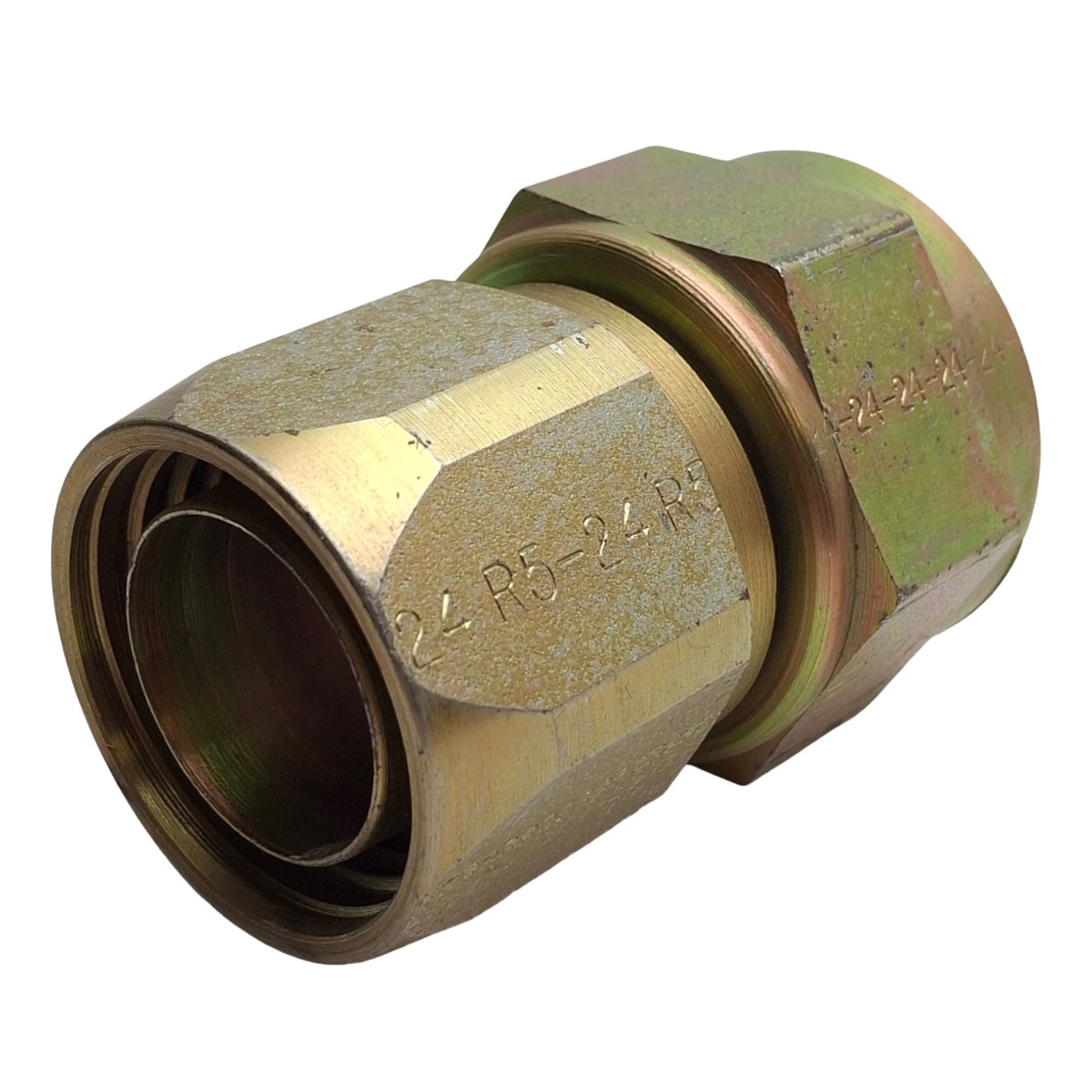 Used Parker 20620-24-24 Hydraulic Fitting, -24 Threaded Hose Socket, 1-1/2in 37° JIC