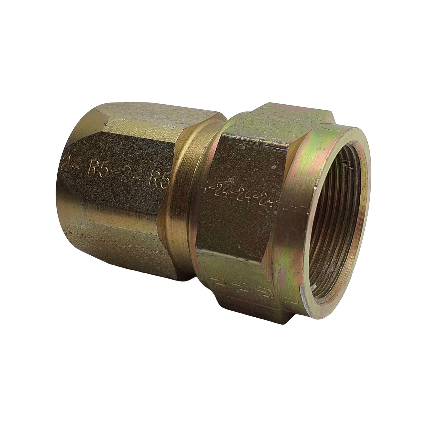 Used Parker 20620-24-24 Hydraulic Fitting, -24 Threaded Hose Socket, 1-1/2in 37° JIC