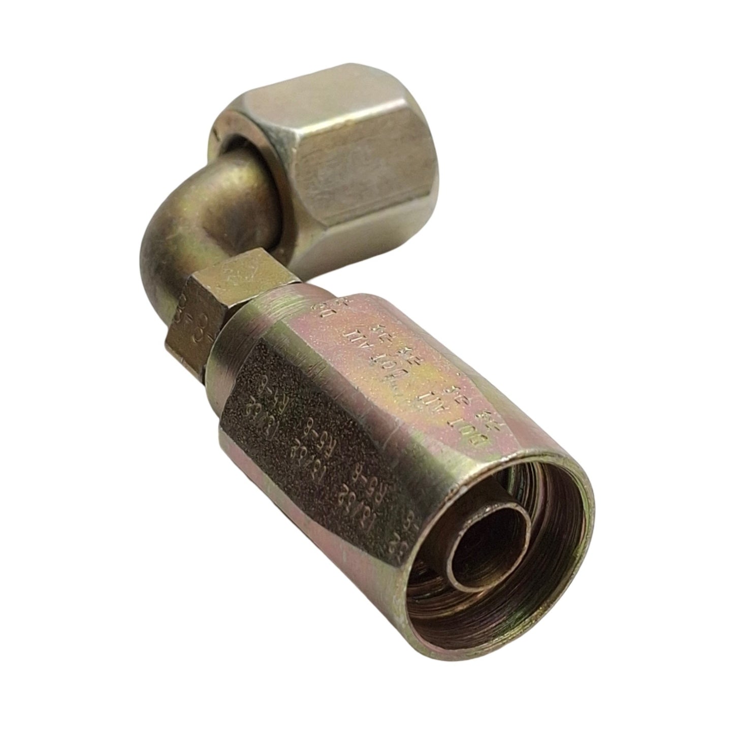 Used Parker 23920-8-8 20-Series Hydraulic Elbow, 1/2in 37° JIC Female to -8 Socket