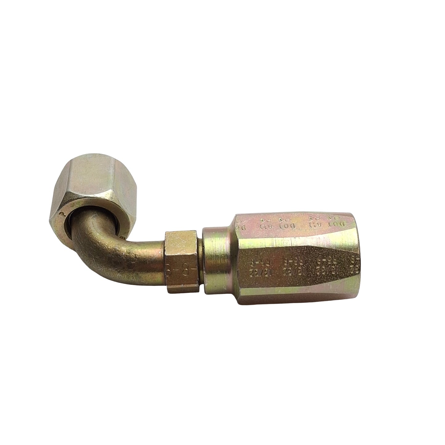 Used Parker 23920-8-8 20-Series Hydraulic Elbow, 1/2in 37° JIC Female to -8 Socket