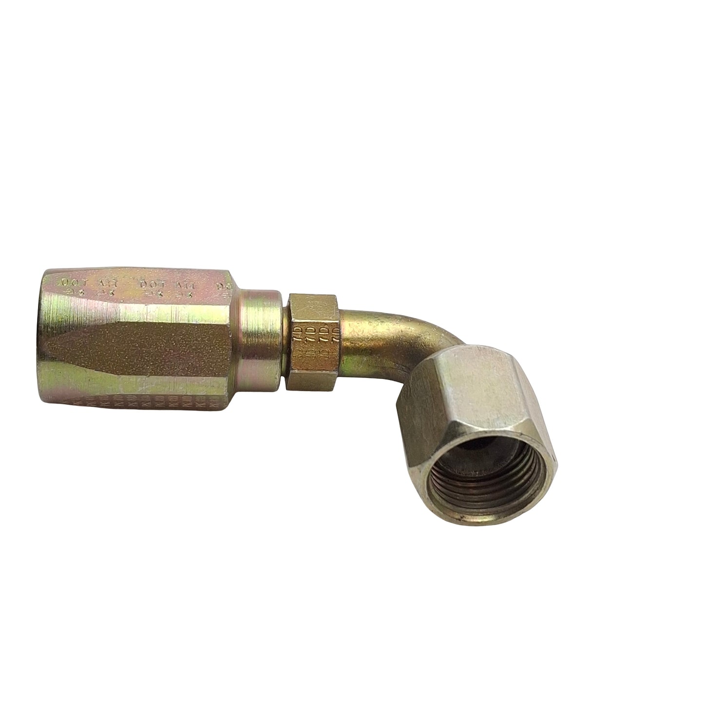 Used Parker 23920-8-8 20-Series Hydraulic Elbow, 1/2in 37° JIC Female to -8 Socket