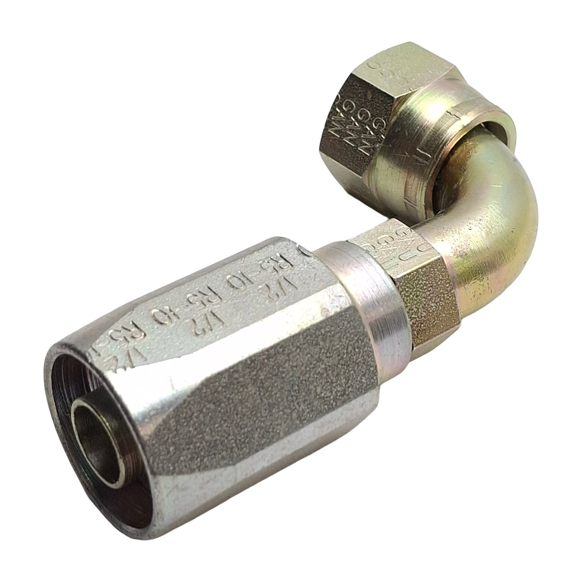 Used Parker 23920-10-10 20-Series Hydraulic Elbow, 5/8in 37° JIC Female to -10 Socket