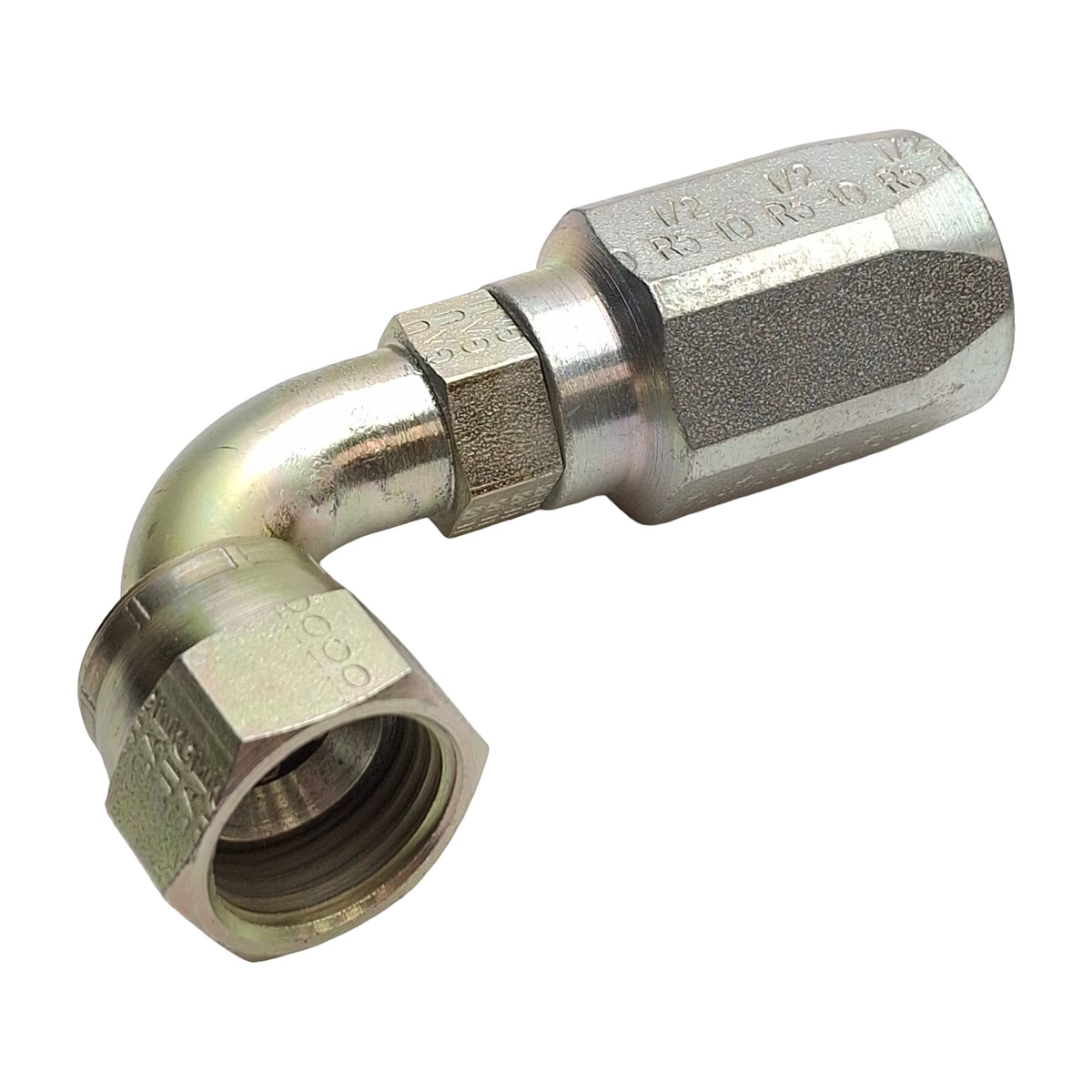 Used Parker 23920-10-10 20-Series Hydraulic Elbow, 5/8in 37° JIC Female to -10 Socket