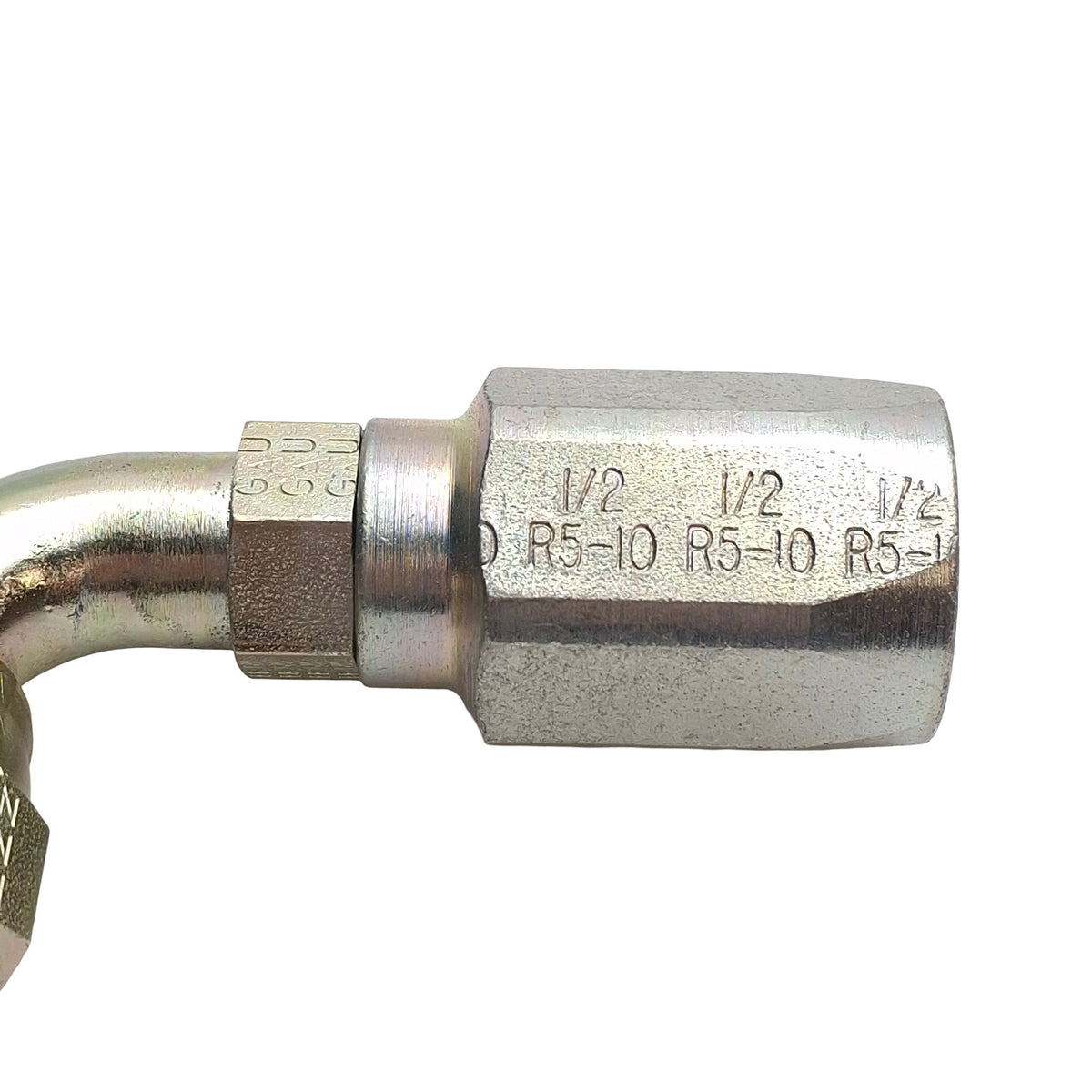 Used Parker 23920-10-10 20-Series Hydraulic Elbow, 5/8in 37° JIC Female to -10 Socket