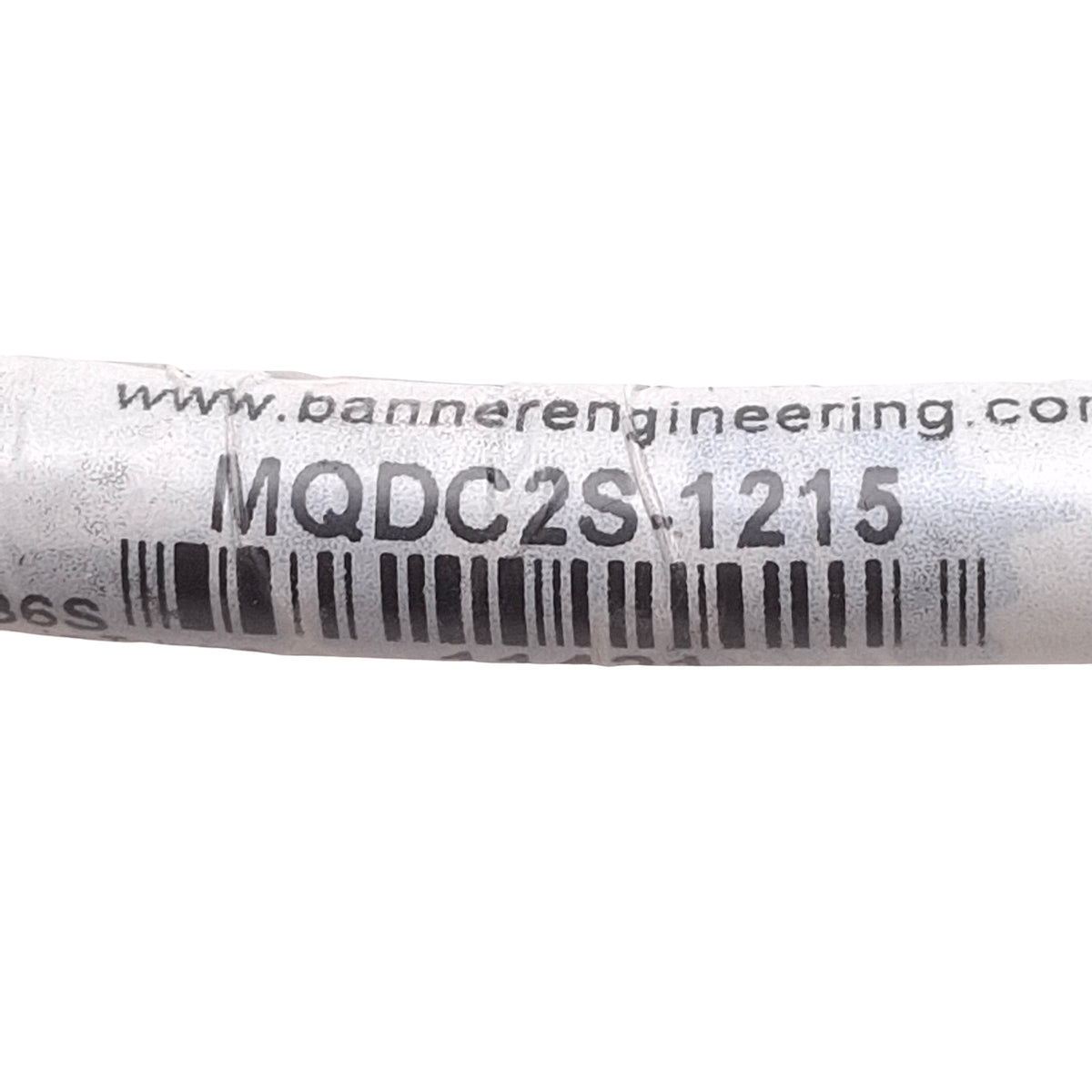 Used Banner MQDC2S-1215 Single-Ended Cordset, 30VDC 1.5A, M12 12-Pin Female, 15ft
