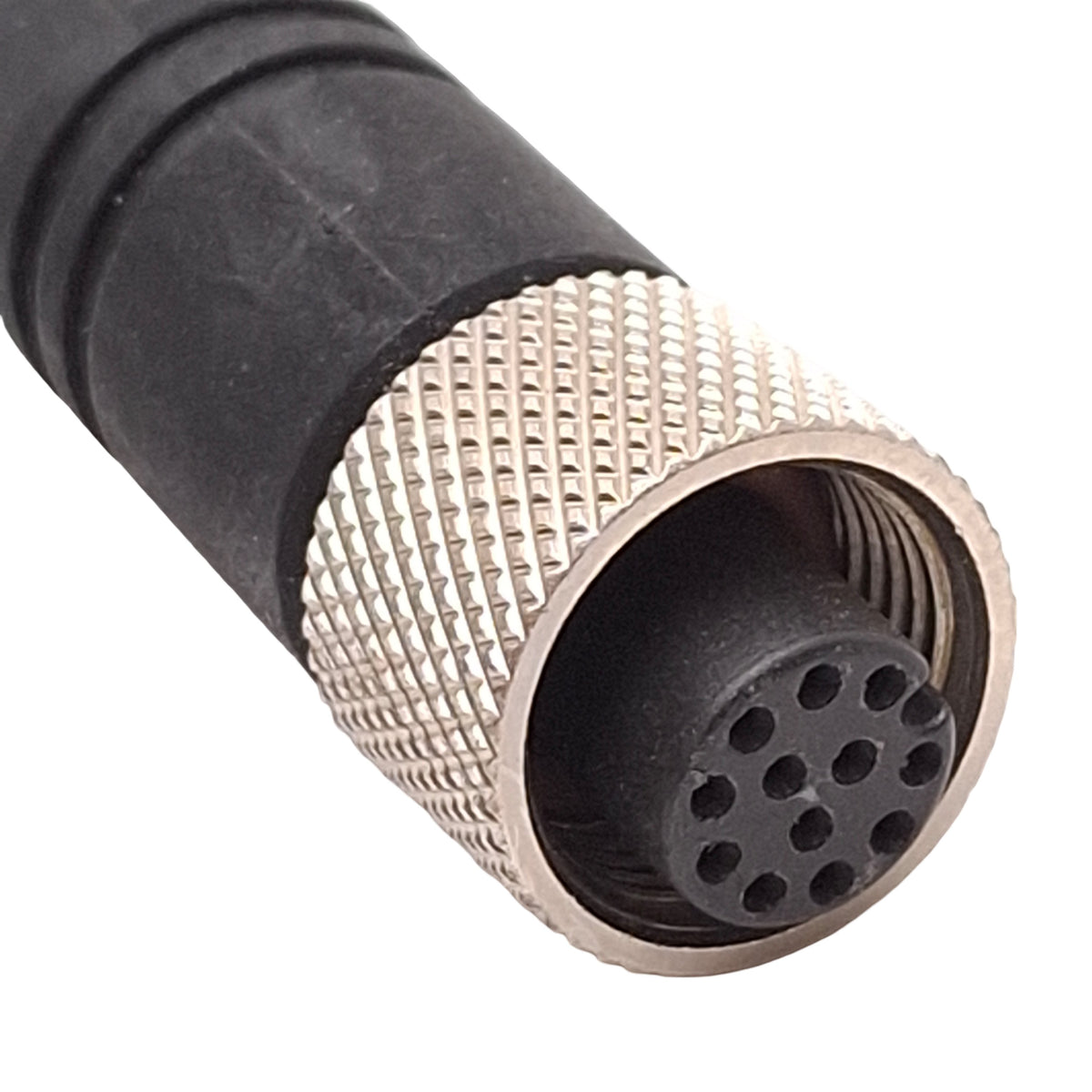 Used Banner MQDC2S-1215 Single-Ended Cordset, 30VDC 1.5A, M12 12-Pin Female, 15ft