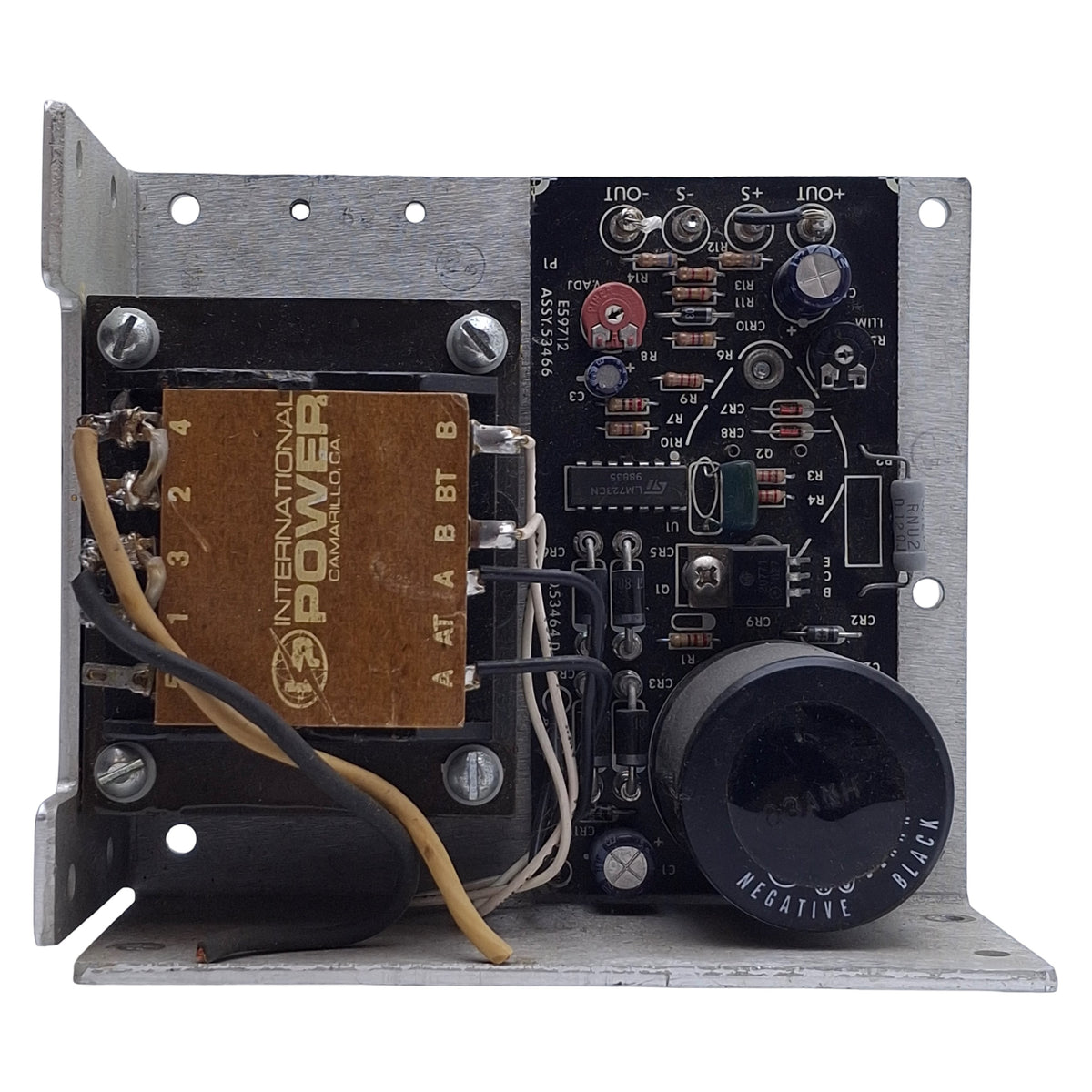 Used International Power IHC12-3.4 DC Linear Power Supply 100-240VAC In, 12VDC Out