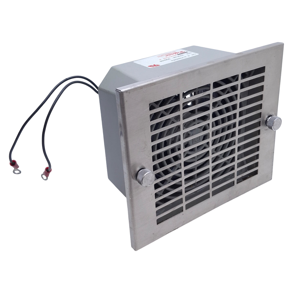 Used nVent Hoffman A-PA4AXFN Enclosure Fan Assembly w/Grille 115V AC, 7-3/8" x 6-1/8"