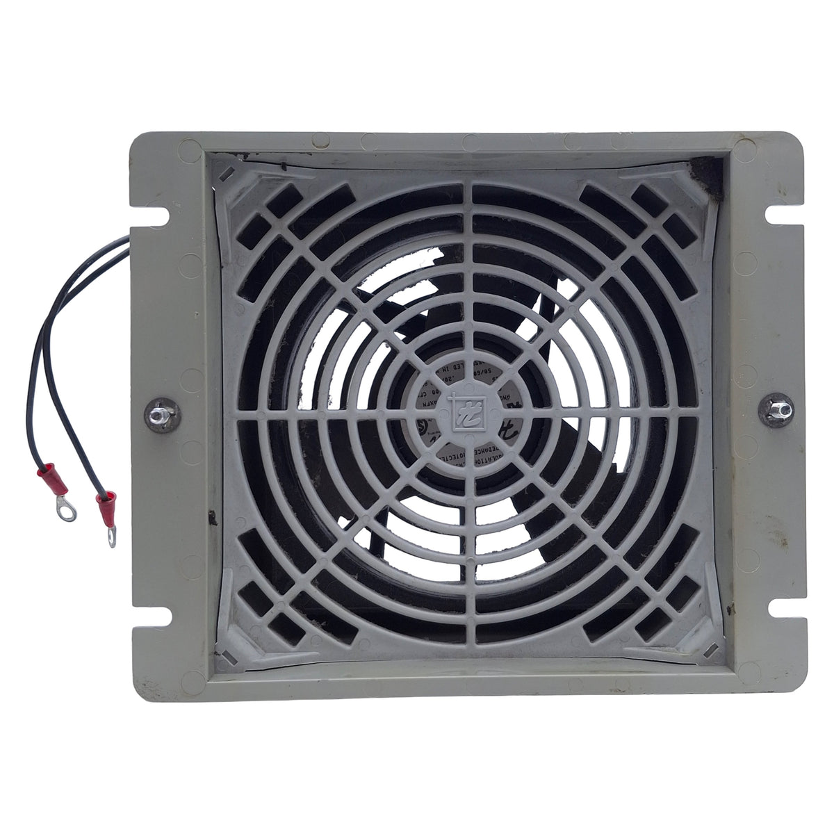 Used nVent Hoffman A-PA4AXFN Enclosure Fan Assembly w/Grille 115V AC, 7-3/8" x 6-1/8"
