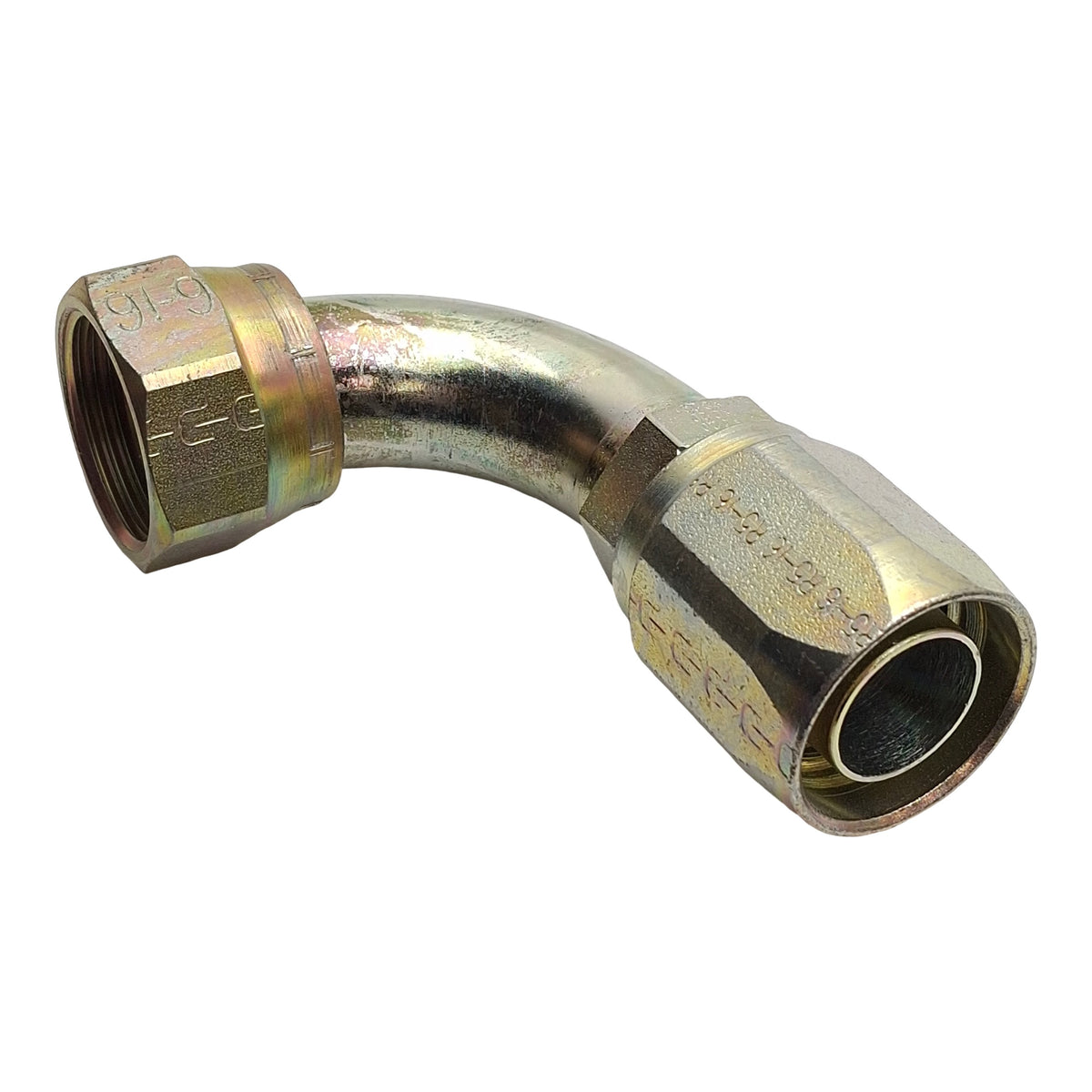 New – Open box Parker 13943-16-16 Hydraulic Fitting, 1in Female JIC 37° to -16 Threaded Socket