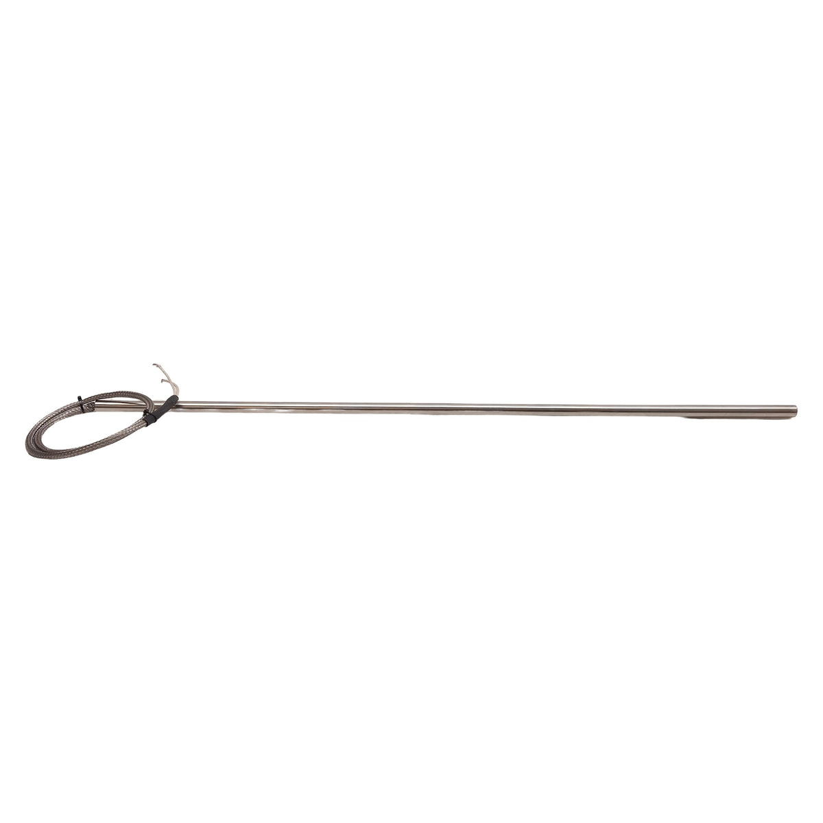 Used Entherm CHJ28A21K24SB Cartridge Heater 1000W 240VAC ø1/2in x 28in, 24in SS Braid